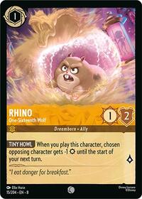 Rhino One Sixteenth Wolf