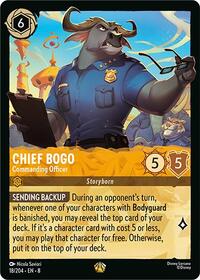 Chief Bogo Commanding Officer