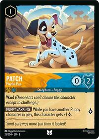Patch Playful Pup