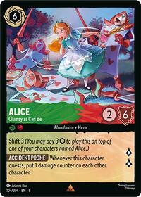 Alice Clumsy as Can Be