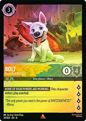 Bolt Down but Not Out