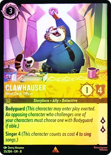 Clawhauser Front Desk Officer