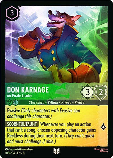 Don Karnage Air Pirate Leader