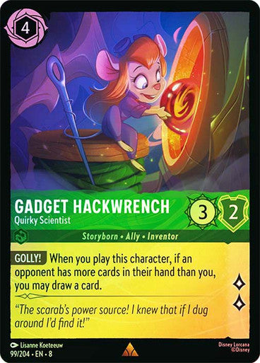 Gadget Hackwrench Quirky Scientist