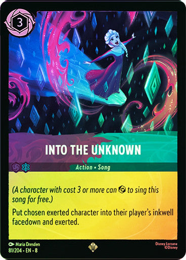 Into the Unknown
