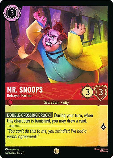Mr Snoops Betrayed Partner