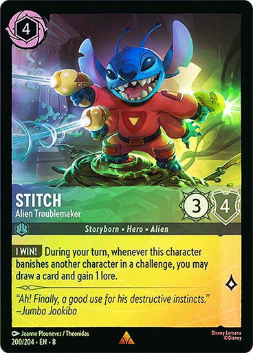 Stitch Alien Troublemaker