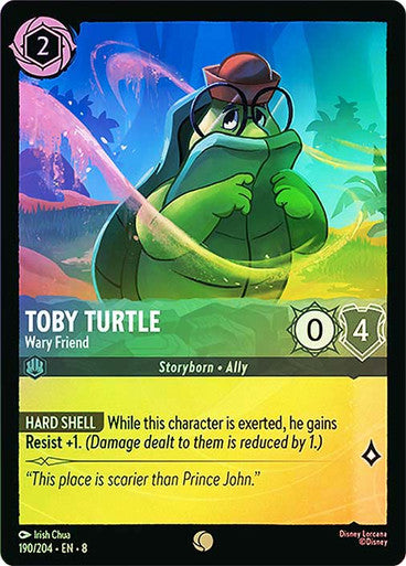 Toby Turtle Wary Friend