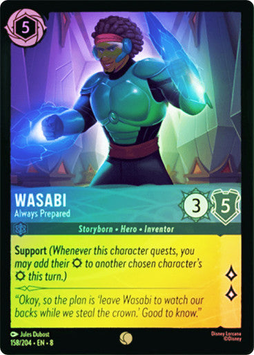 Wasabi Always Prepared