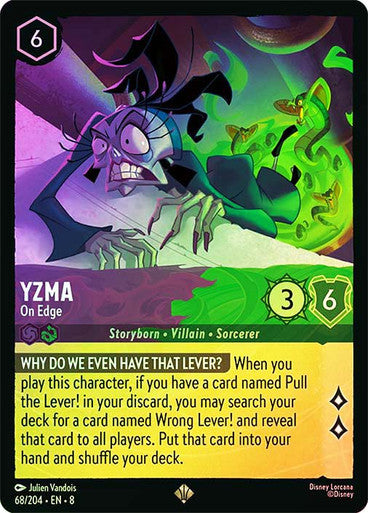 Yzma On Edge
