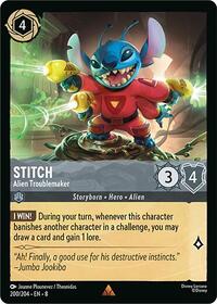 Stitch Alien Troublemaker