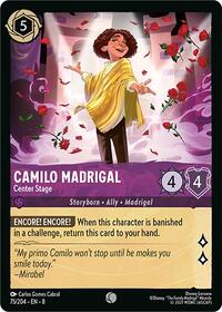 Camilo Madrigal Center Stage
