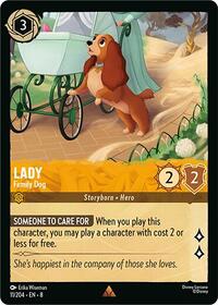 Lady Family Dog