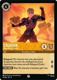 Calhoun Hard Nosed Leader