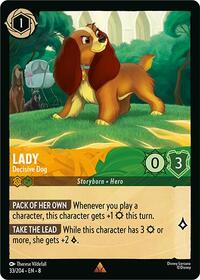 Lady Decisive Dog