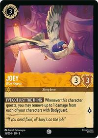 Joey Blue Pigeon
