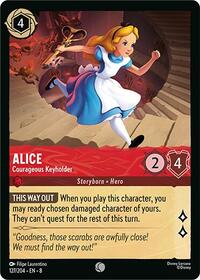 Alice Courageous Keyholder