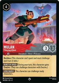 Mulan Charging Ahead