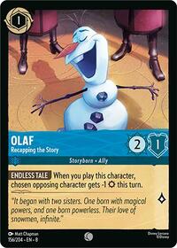 Olaf Recapping the Story