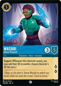Wasabi Always Prepared