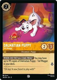 Dalmatian Puppy Tail Wagger