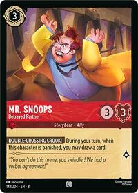 Mr Snoops Betrayed Partner