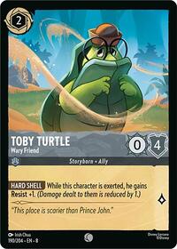 Toby Turtle Wary Friend