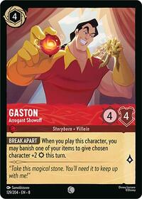 Gaston Arrogant Showoff