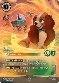 Lady Decisive Dog Enchanted