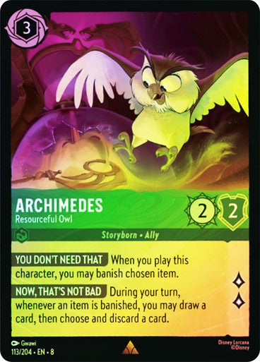 Archimedes Resourceful Owl