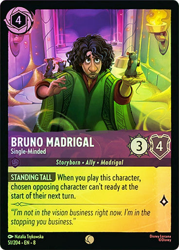 Bruno Madrigal Single Minded