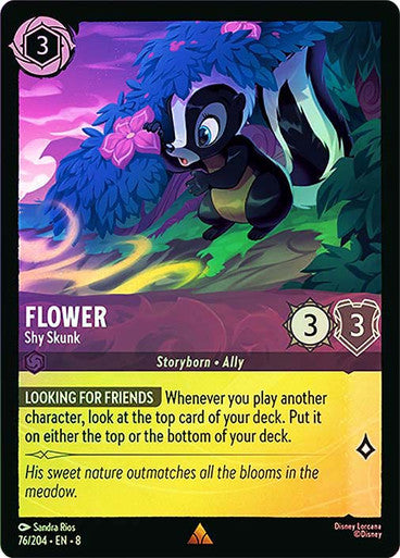 Flower Shy Skunk