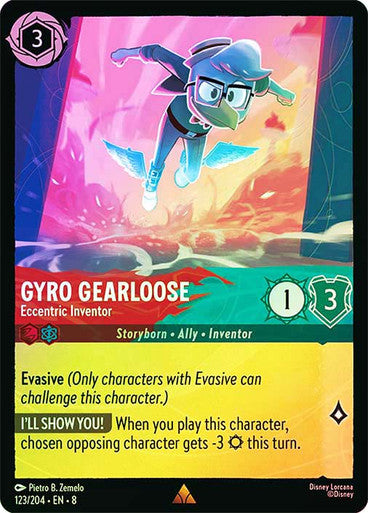 Gyro Gearloose Eccentric Inventor
