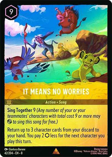 It Means No Worries