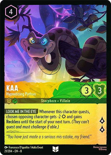 Kaa Hypnotizing Python