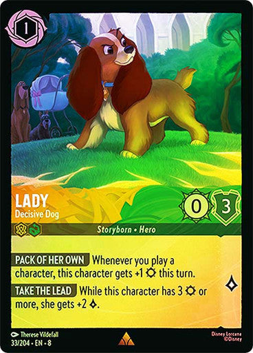 Lady Decisive Dog