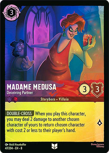 Madame Medusa Deceiving Partner