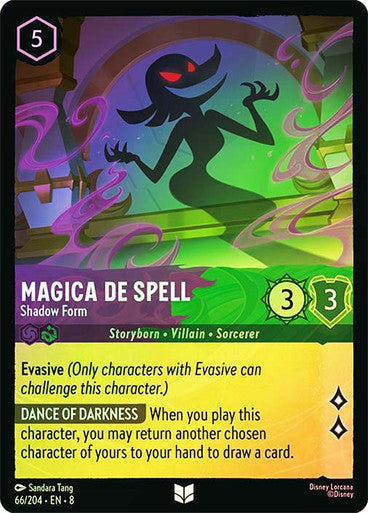 Magica De Spell Shadow Form