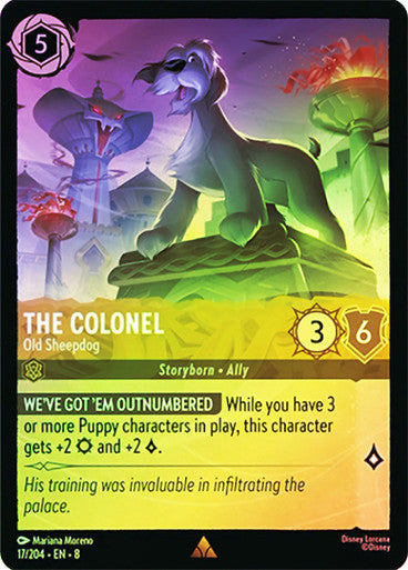 The Colonel Old Sheepdog