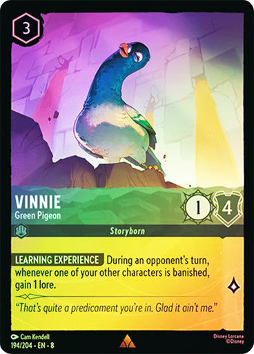 Vinnie Green Pigeon